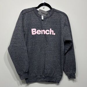 Bench Crew Neck Sweatshirt Grey Size Small NWT